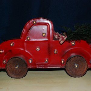 Christmas Tree Truck lighted